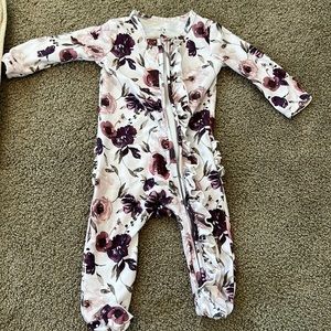 COPY - Baby Girl Caden Lane 0-3 Month Footies